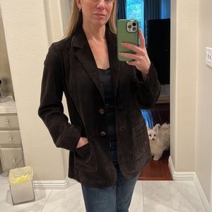 Orvis Suede blazer jacket